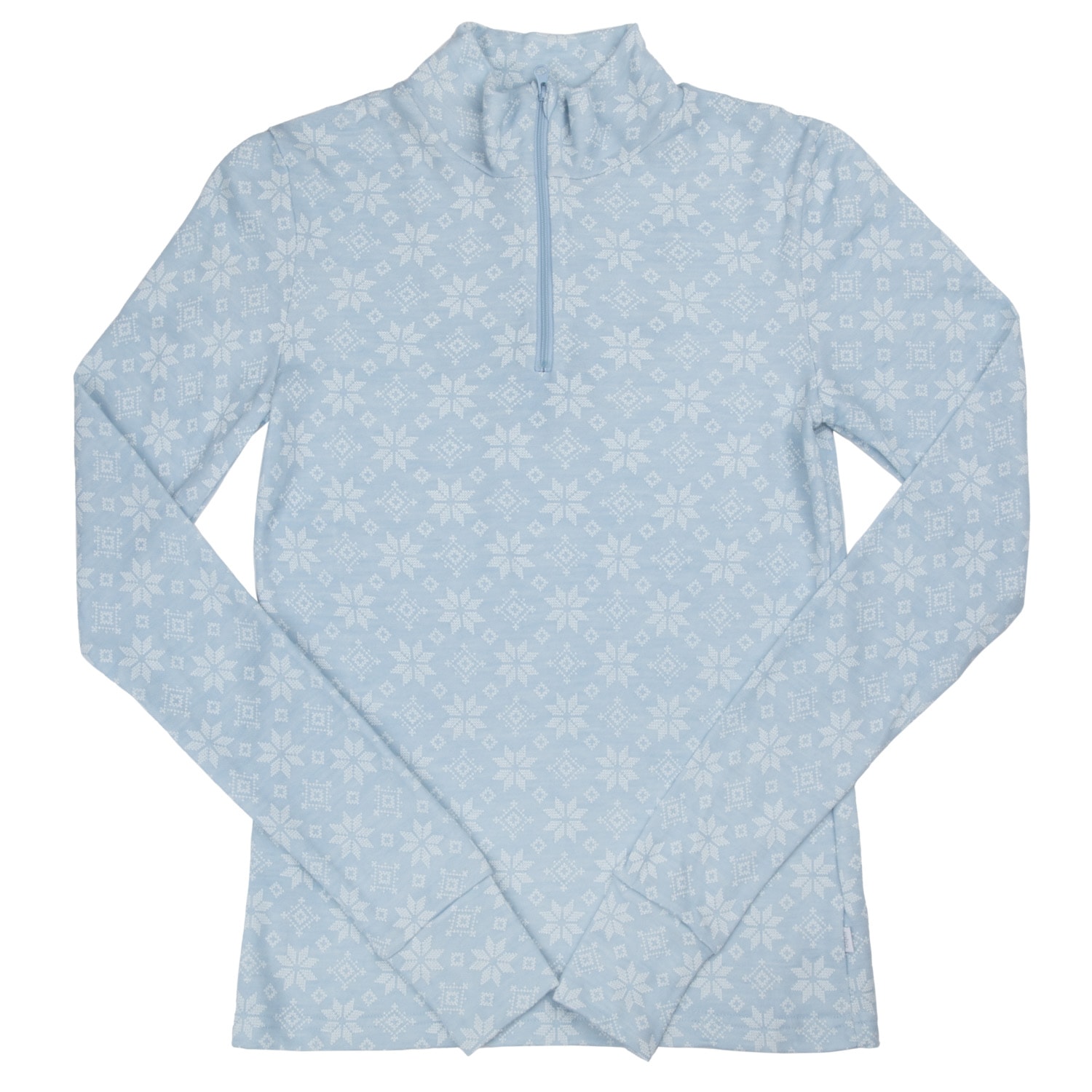 Blouse w.1/2-zip.
