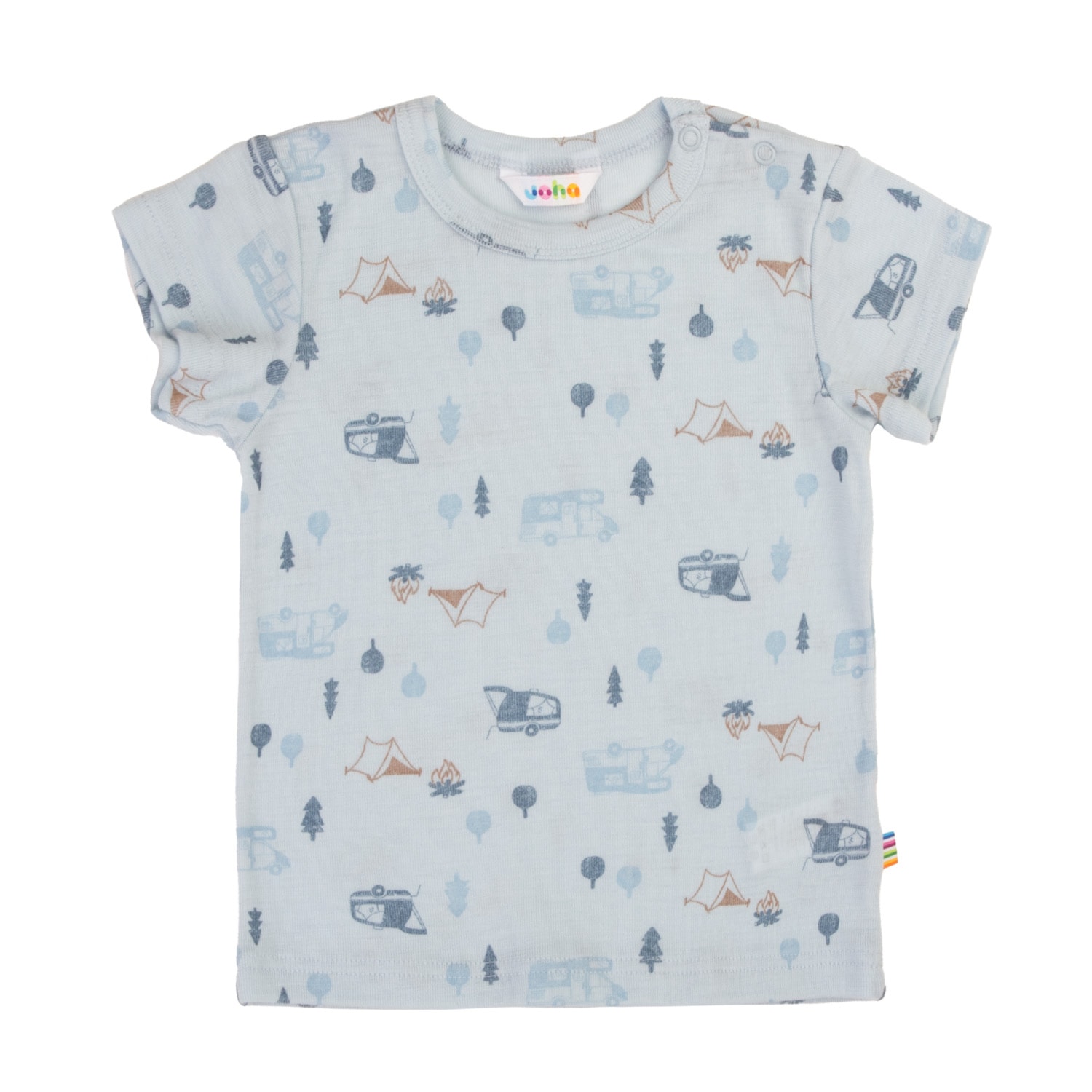 Blouse w. short/sleeves